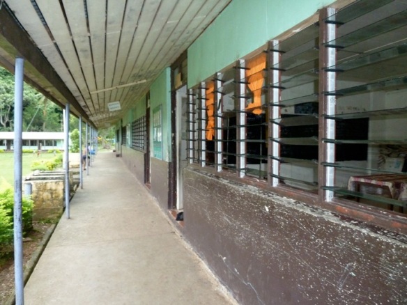 Fijian school hallway